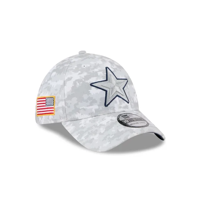 Dallas Cowboys 2025 Salut au service Fan Gear 39THIRTY Chapeau extensible