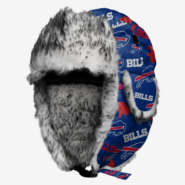 Buffalo Bills Chapeau de trappeur à imprimé répété