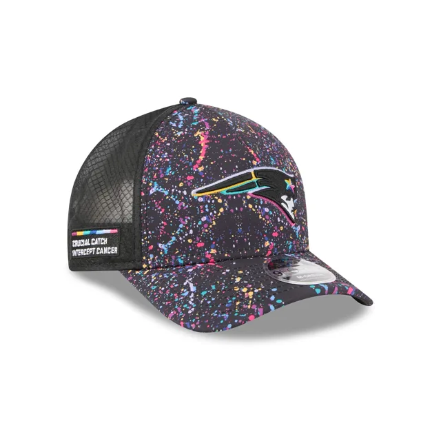 New England Patriots 2025 Casquette de camionneur Crucial Catch 9FORTY M-Crown A-Frame