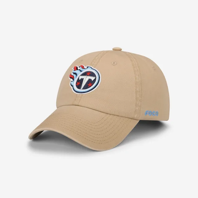 Tennessee Titans Casquette décontractée kaki avec logo principal