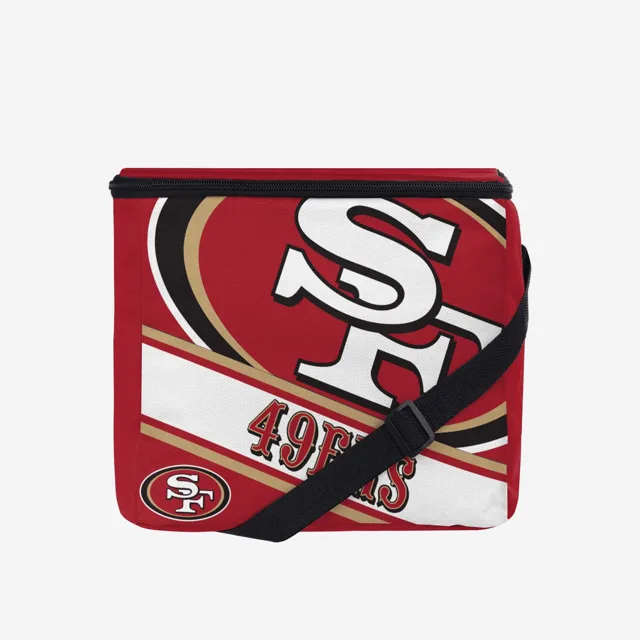 San Francisco 49ers Lot de 12 glacières à gros logo et rayures