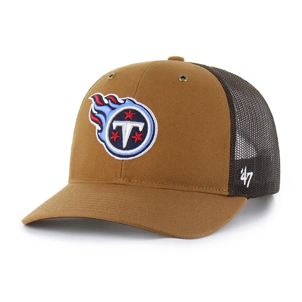Tennessee Titans CARHARTT '47 TRUCKER RF COUPE RELAXÉE