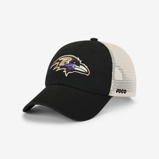 Baltimore Ravens Casquette de camionneur décontractée avec logo principal