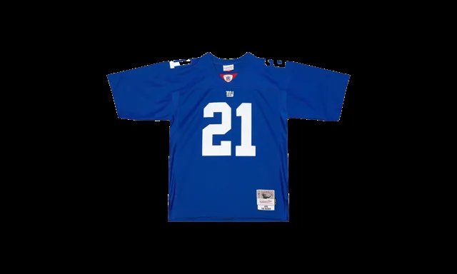 NFL DARK JERSEY GIANTS 2005 TIKI BARBER "GIANTS" LGJY4465 NYG05TBAROYA