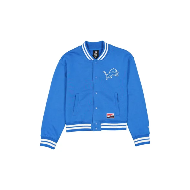 Detroit Lions Throwback Veste à bouton-pression pour femme