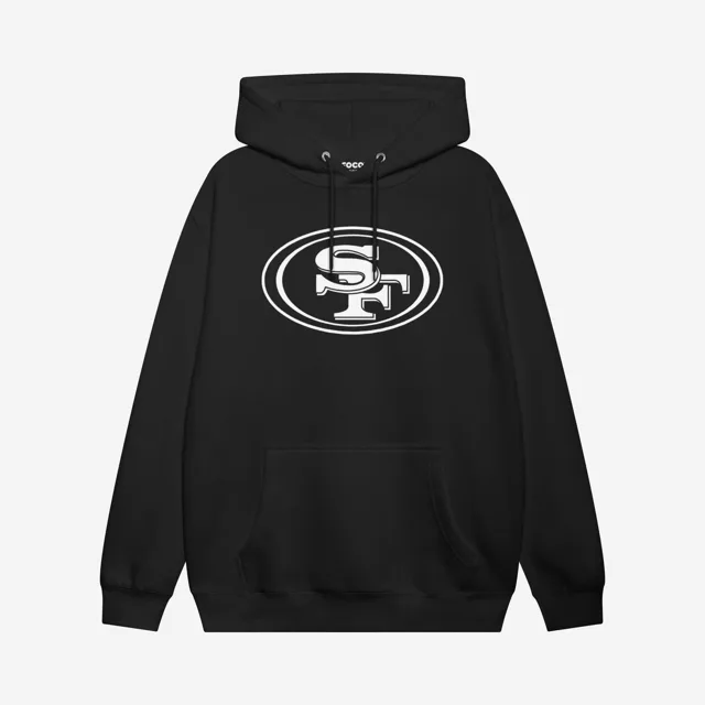 San Francisco 49ers Sweat à capuche blanc avec logo