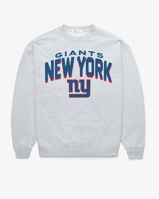 New York Giants CAMPUS ARCH CLOUD '47 CREW SURDIMENSIONNÉ FEMME