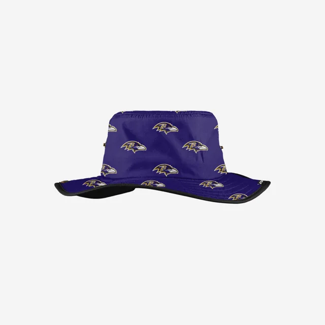 Baltimore Ravens Chapeau Boonie hybride mini imprimé pour femme