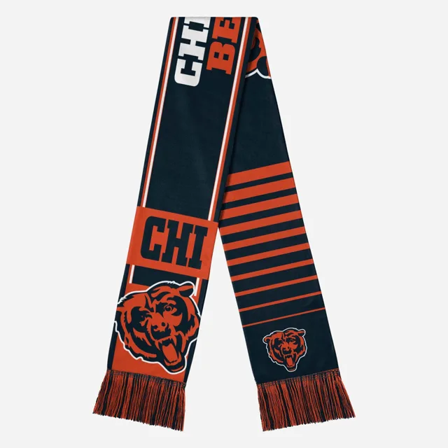 Écharpe thématique réversible Chicago Bears