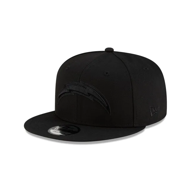 Los Angeles Chargers Casquette Snapback 9FIFTY Noir sur Noir