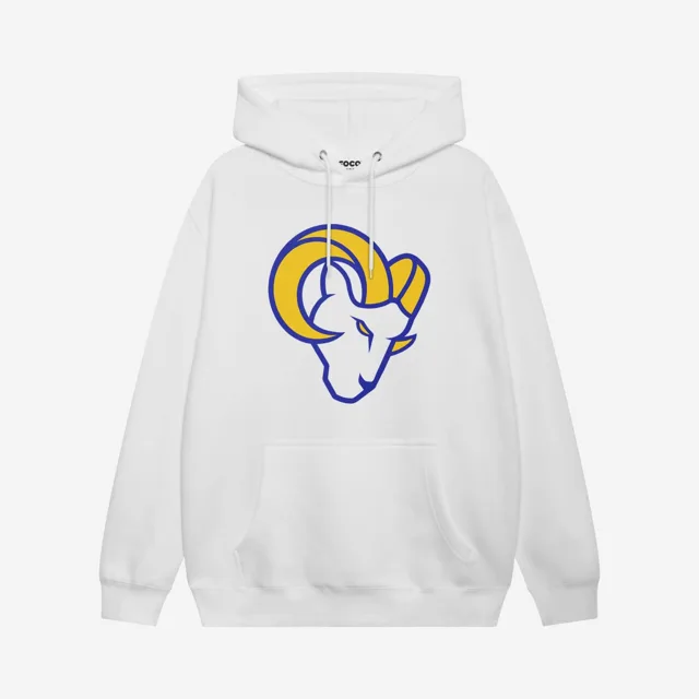 Sweat à capuche avec logo principal Los Angeles Rams