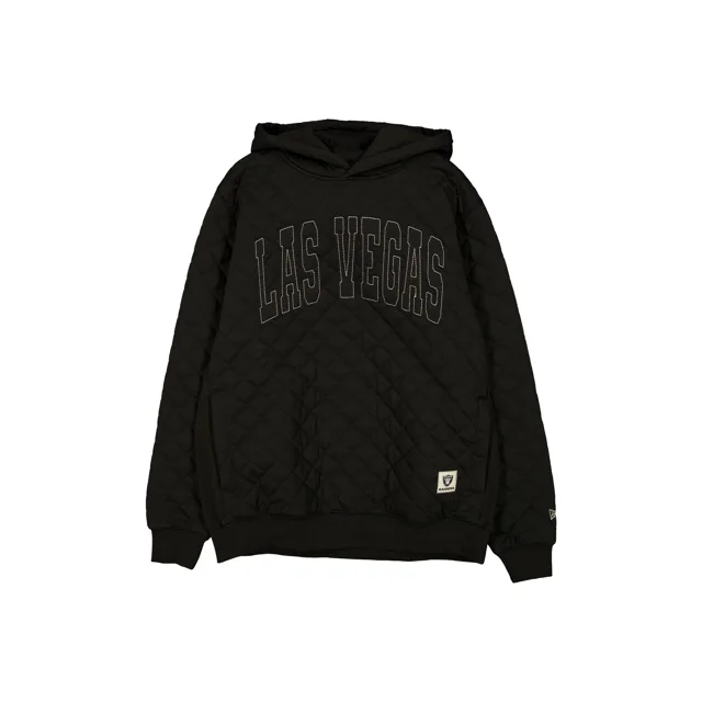 Sweat à capuche matelassé Las Vegas Raiders