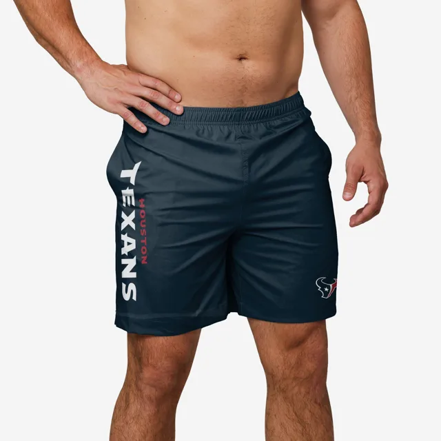 Houston Texans Maillot de bain traditionnel avec mot-symbole solide