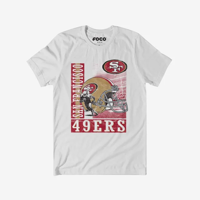 T-shirt San Francisco 49ers avec casque Dash
