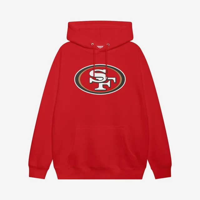 Sweat à capuche avec logo principal San Francisco 49ers