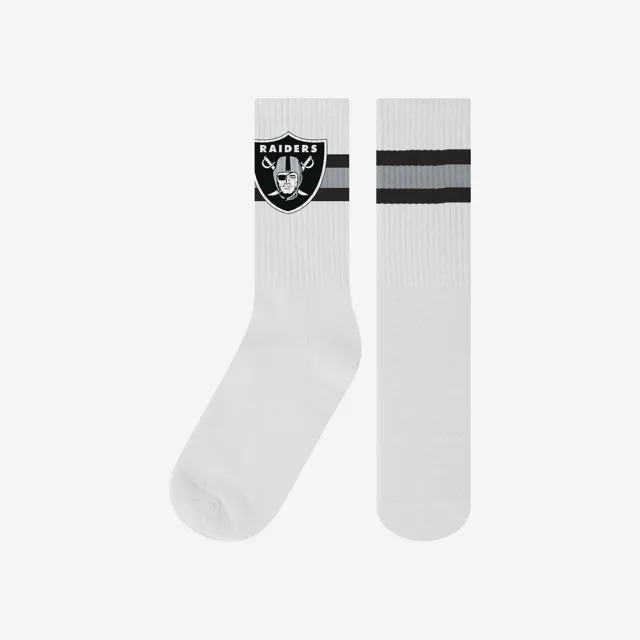 Chaussettes blanches avec logo principal Las Vegas Raiders