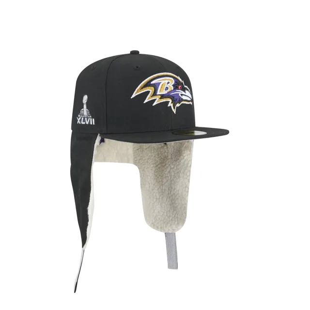 Baltimore Ravens Dog Ear 59FIFTY Chapeau ajusté