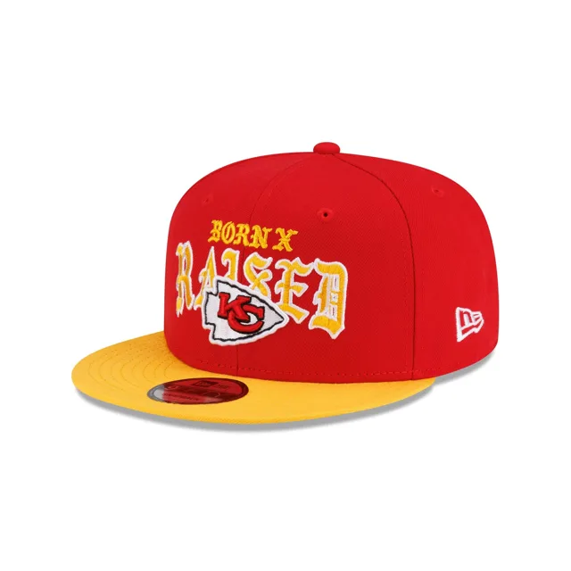 Born x Raised x Kansas City Chiefs Casquette Snapback bicolore 9FIFTY