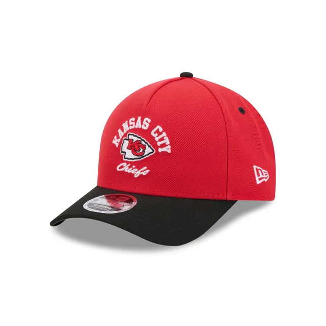 Kansas City Chiefs Casquette Snapback à cadre en A avec graphique arqué 9FORTY M-Crown