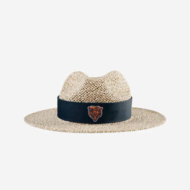 Chapeau de Paille Bande Chicago Bears