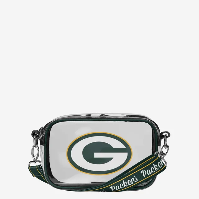 Sac à bandoulière transparent Green Bay Packers Team Stripe