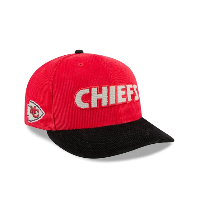 Kansas City Chiefs Chapeau Snapback 9FIFTY en velours côtelé bicolore