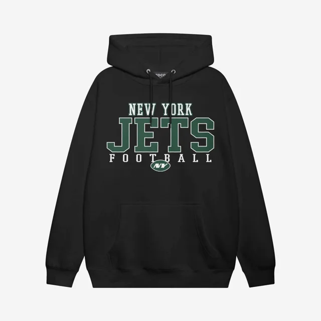 New York Jets Sweat à capuche avec logo de football