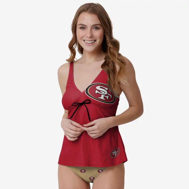 San Francisco 49ers Tankini uni d'été pour femmes