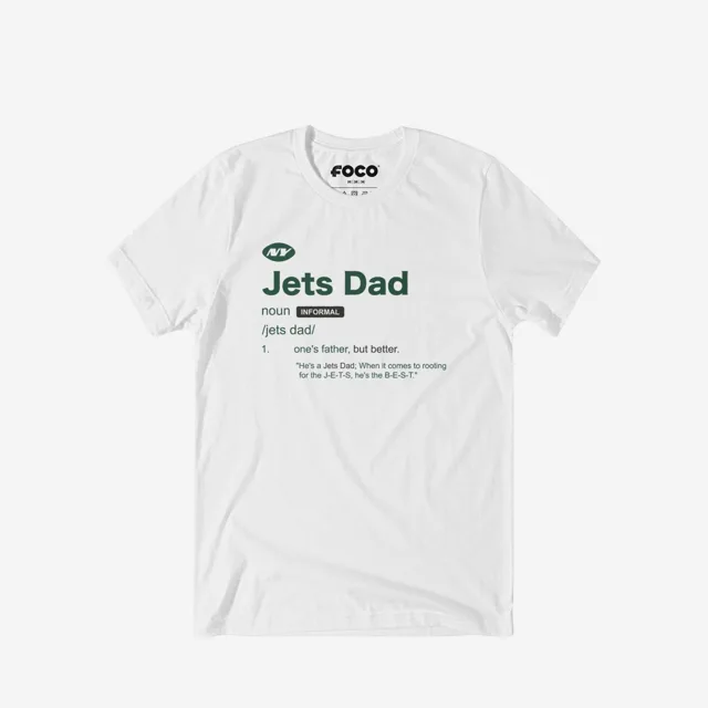 New York Jets T-shirt définition papa