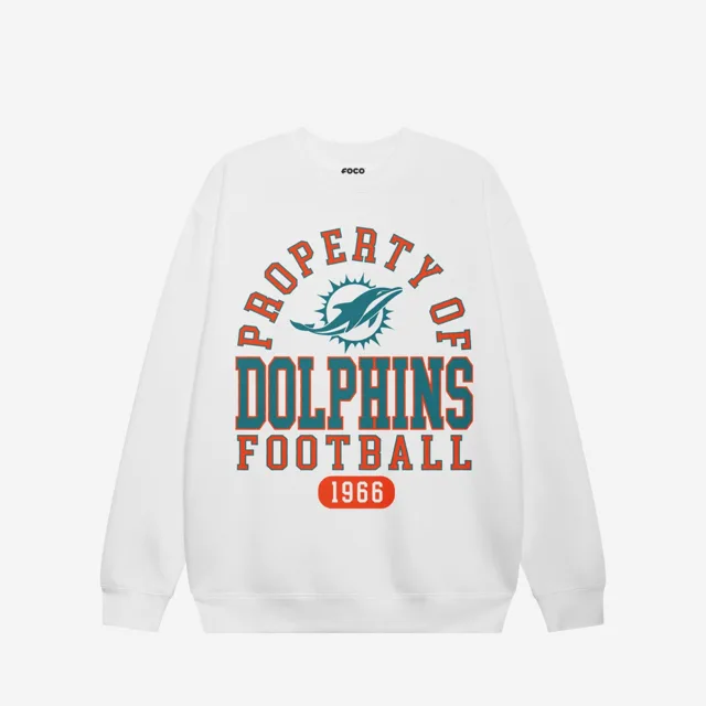 Miami Dolphins Propriété du sweat-shirt à col rond