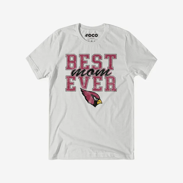 Arizona Cardinals T-shirt empilé la meilleure maman de tous les temps