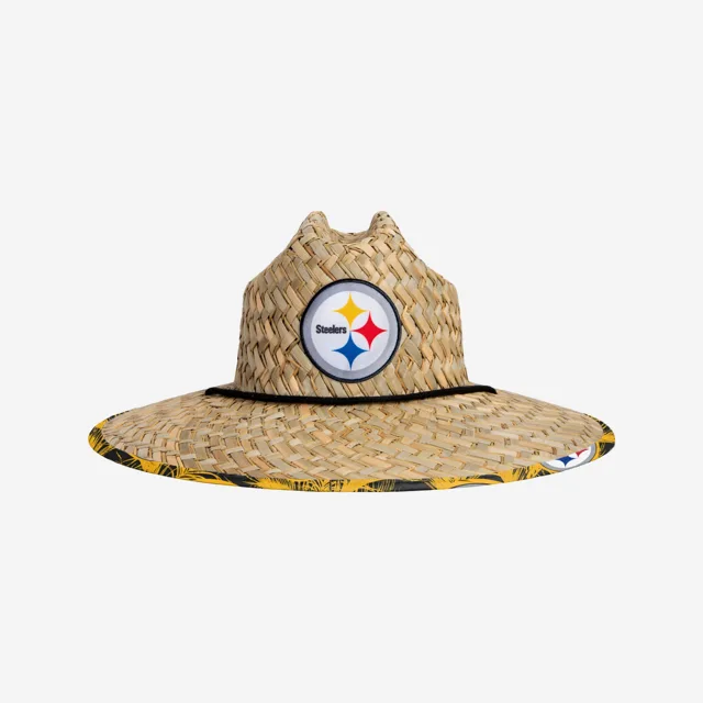 Chapeau de Paille Floral Pittsburgh Steelers
