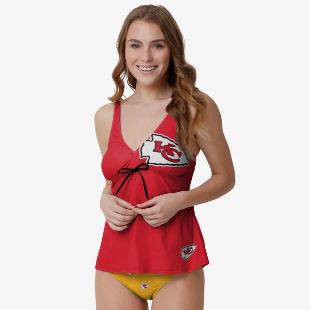 Kansas City Chiefs Tankini uni d'été pour femmes