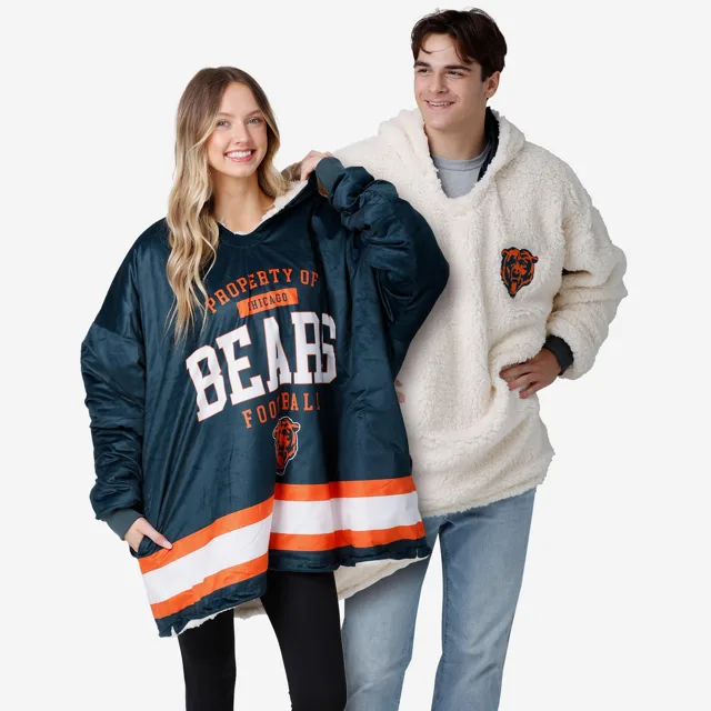 Propriété de couleur de l'équipe Chicago Bears de Hoodeez