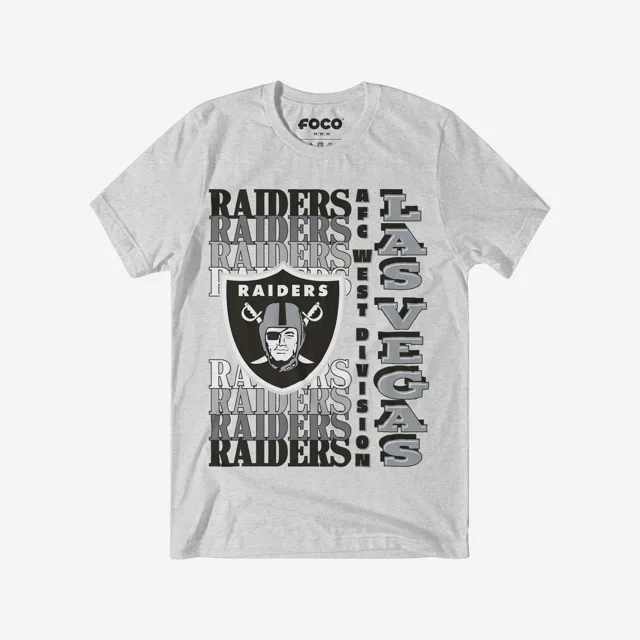 Las Vegas Raiders T-shirt avec mot-symbole dégradé