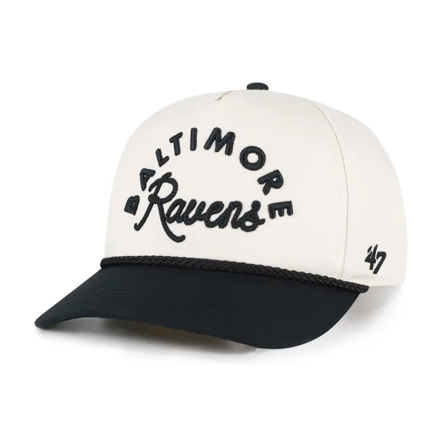 Baltimore Ravens ROPE SCRIPT '47 HITCH RF POUR FEMMES COUPE RELAXÉE