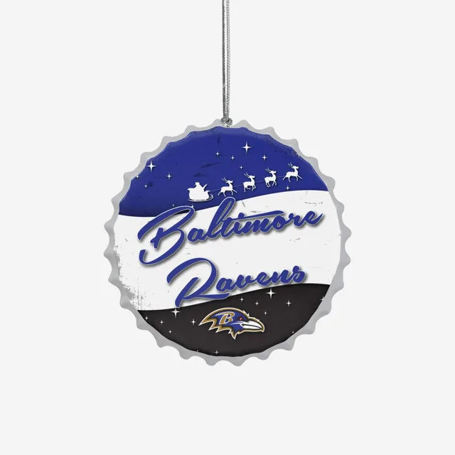 Baltimore Ravens Ornement de signe de bouteille