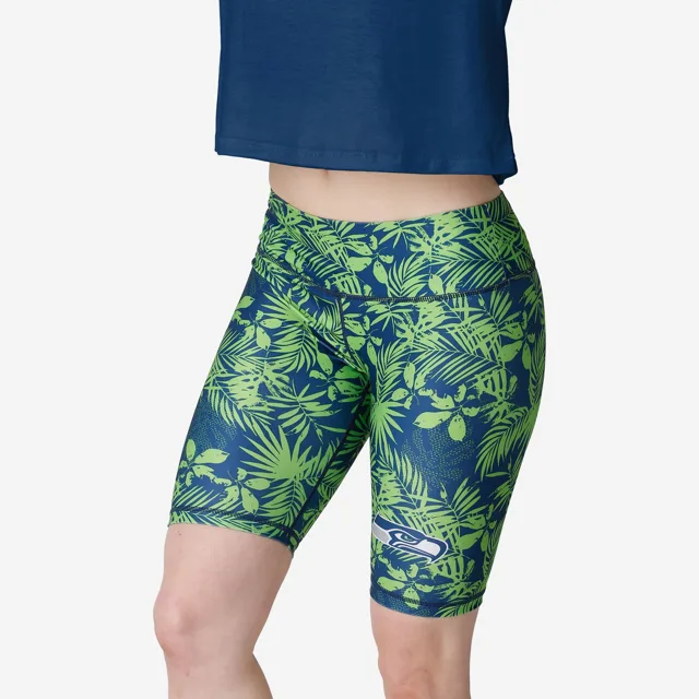 Seattle Seahawks Short de vélo fleuri pour femme