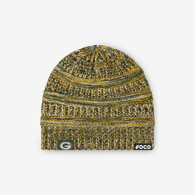 Green Bay Packers Bonnet queue de cheval Color Wave pour femme