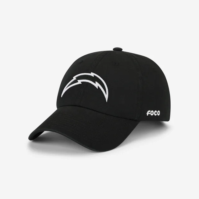 Casquette décontractée noire et blanche Los Angeles Chargers