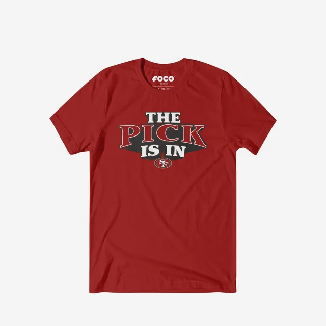 Le choix San Francisco 49ers est en t-shirt