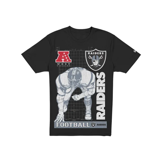 Las Vegas Raiders T-shirt d'athlète Sport Classics