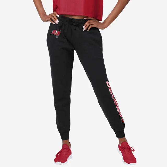 Tampa Bay Buccaneers Pantalon de jogging noir avec mot-symbole pour femme