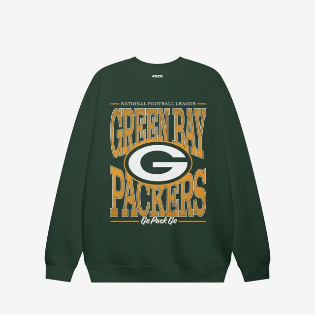 Green Bay Packers Sweat-shirt à col rond Diamond Dynasty