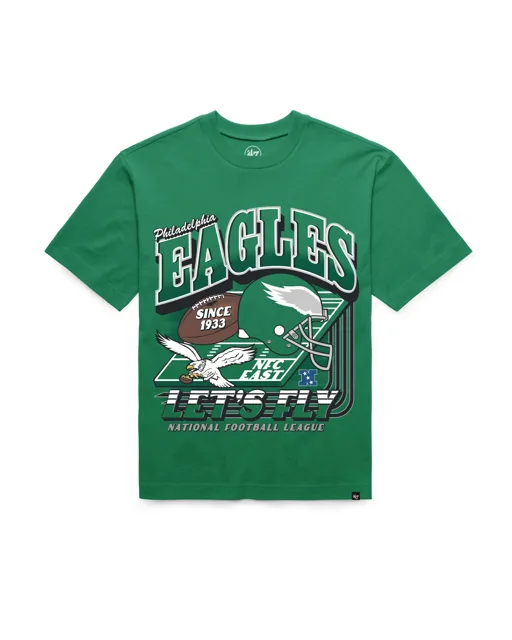Philadelphia Eagles HISTORIQUE VARSITY HOUSE '47 FOUNDATION TEE