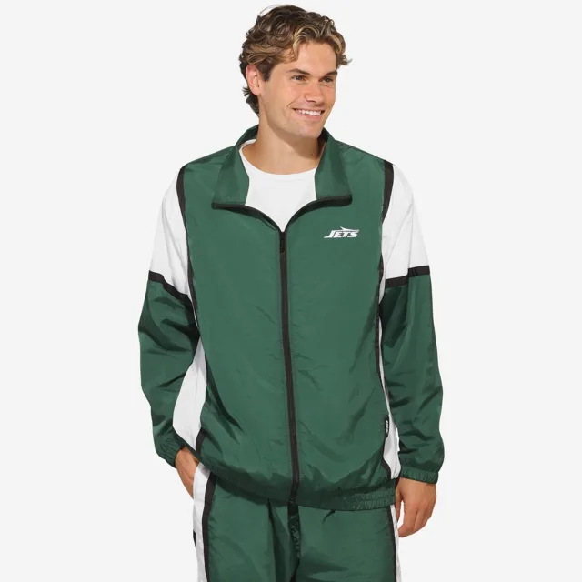 New York Jets Veste Gameday en nylon froissé