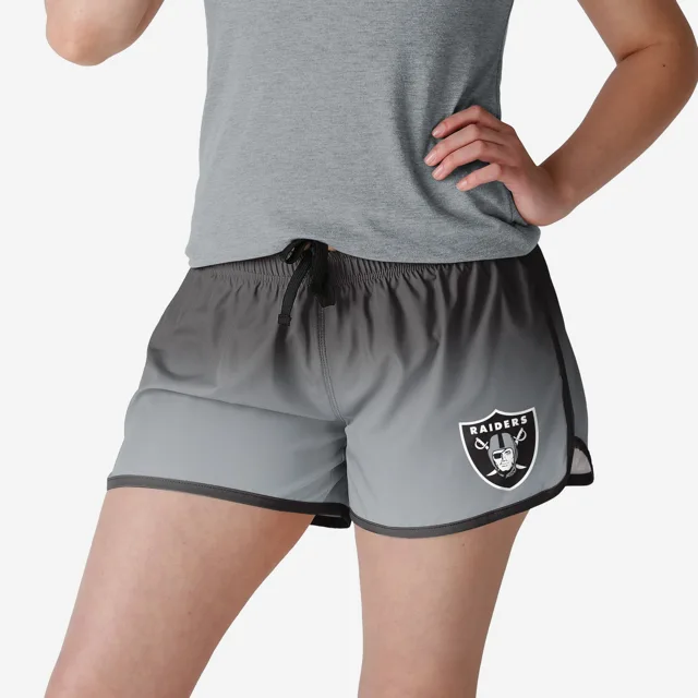 Las Vegas Raiders Short de course dégradé pour femmes