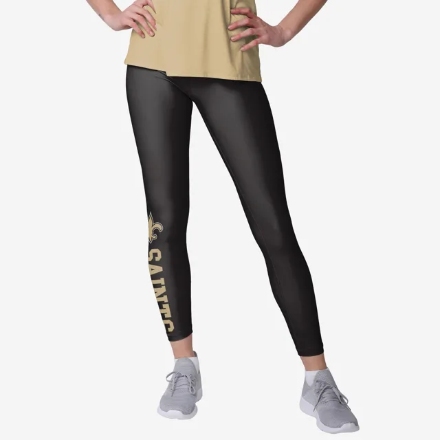 New Orleans Saints Legging uni avec mot-symbole pour femme