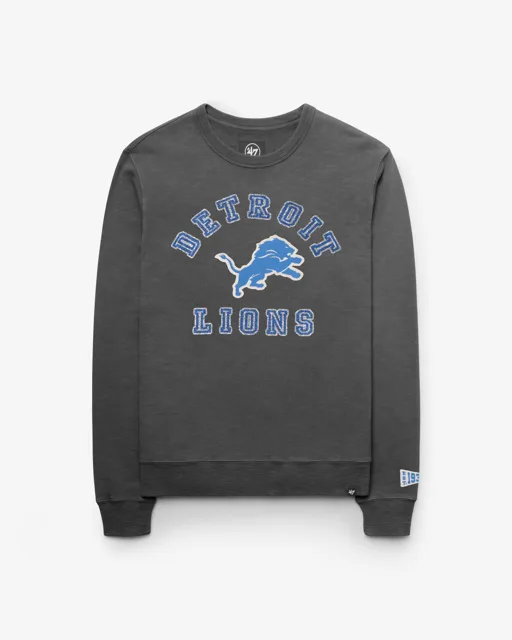 Detroit Lions CALDERWOOD BIEN PORTÉ '47 FRENCH TERRY CREW