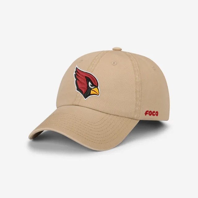 Arizona Cardinals Casquette décontractée kaki avec logo principal